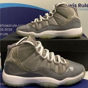 Air Jordan 11 Cool Grey Kids Size 5y